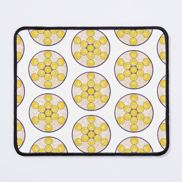 Item preview, METATRON'S CUBE, original Mandala painting designed and sold by berengere gazielly.