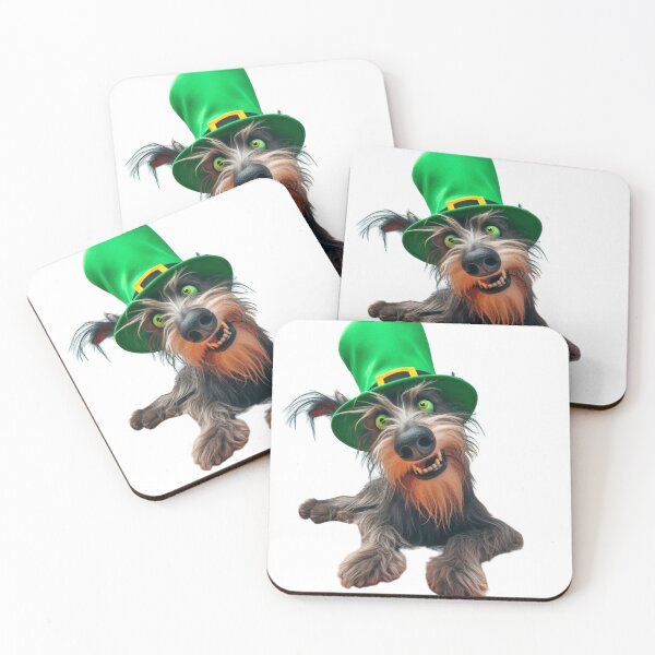 Item preview, Whiskers & Wags St Patrick's Day designed and sold by Furbabies Art.
