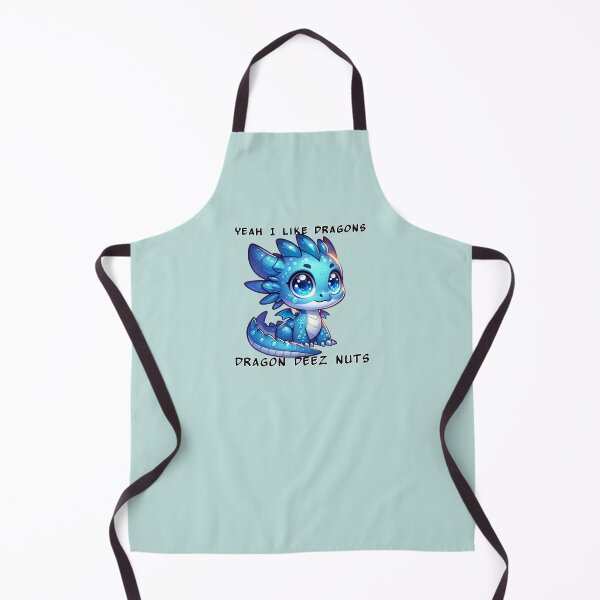Item preview, Yeah I like dragons, Dragon Deez Nuts - Blue Water Dragon designed and sold by TD-Humor.