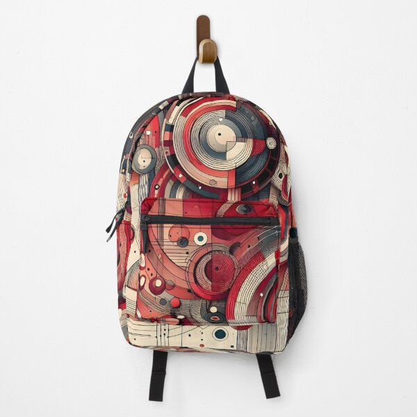 Item preview, Red Abstract Circles Design designed and sold by Alessei.