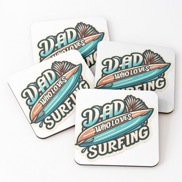 Item preview, Dad who loves surfing designed and sold by azaelbay7.
