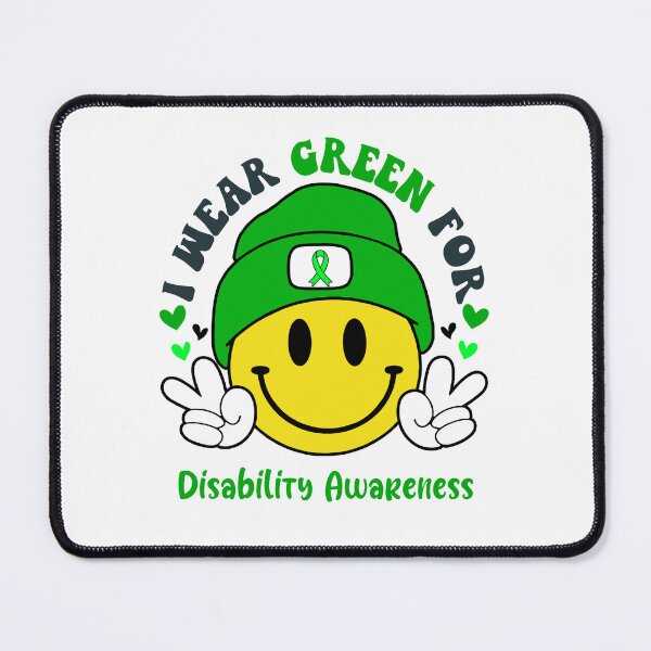 Item preview, I Wear Green For Disability Awareness, Disability Awareness Month designed and sold by KatMercerr.
