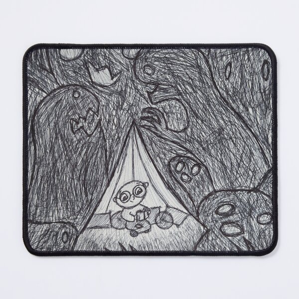 Item preview, The Monsters Outside designed and sold by OddlysArt.