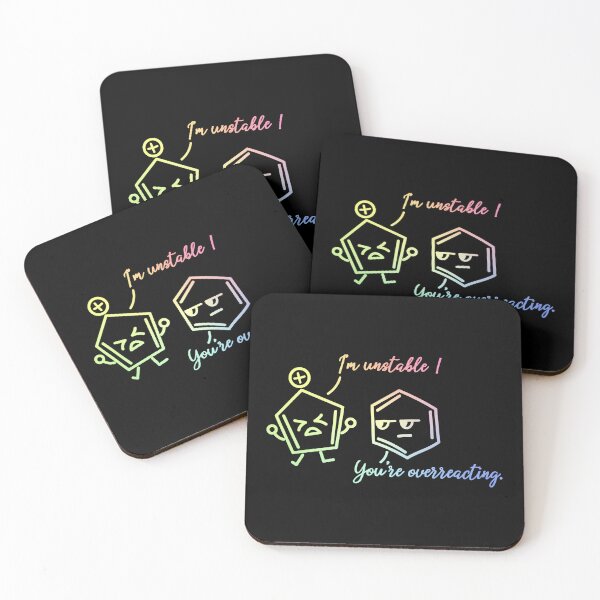 Item preview, You're Overreacting-Chemistry Puns designed and sold by ScienceCorner.