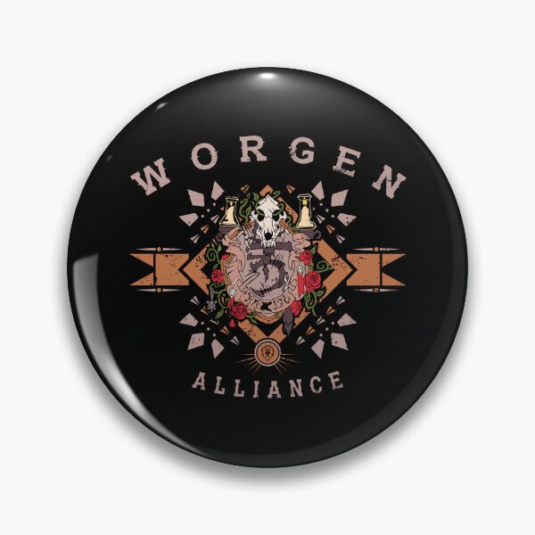 Item preview, WORGEN - TRIBAL CREST designed and sold by EXION CREW.