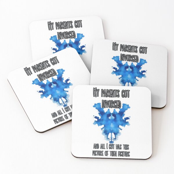 Item preview, Divorce Souvenir: Inkblot Reflection designed and sold by MillennialVibe.
