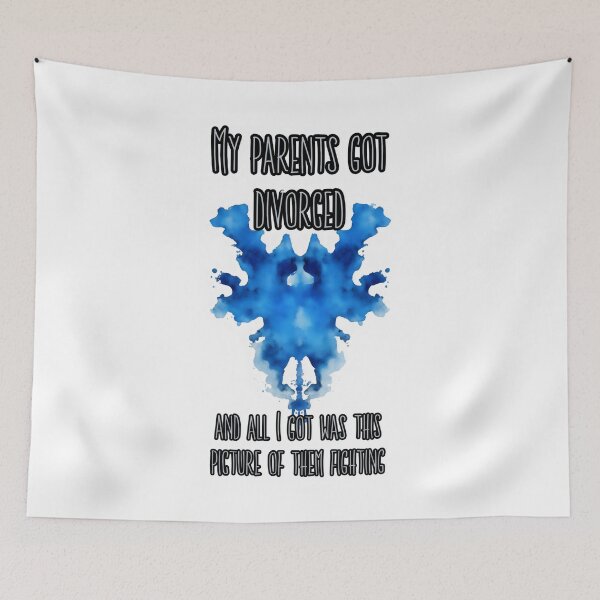 Item preview, Divorce Souvenir: Inkblot Reflection designed and sold by MillennialVibe.