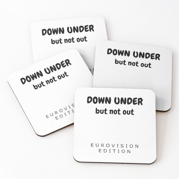 Item preview, Down Under but not Out - Eurovision Edition (2) designed and sold by Dworkin.