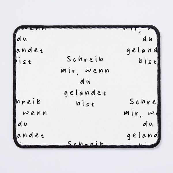 Item preview, Schreib mir, wenn du gelandet bist | Minimalist Style | Handwritten Font designed and sold by RM-Journey.
