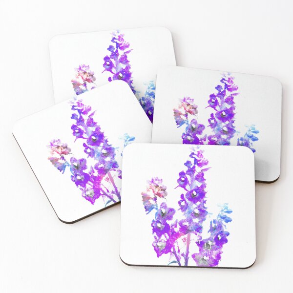 Item preview, Delphiniums #1 designed and sold by ArtSea-Bubble.