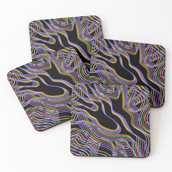 Item preview, A pattern made with the magnificent colors of the rainbow 2 designed and sold by DesignAnother.