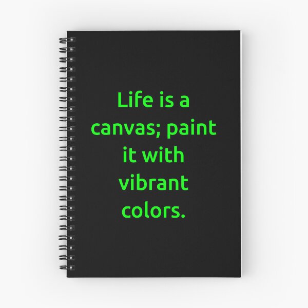 Item preview, Life is a canvas; paint it with vibrant colors. designed and sold by IMCDT.