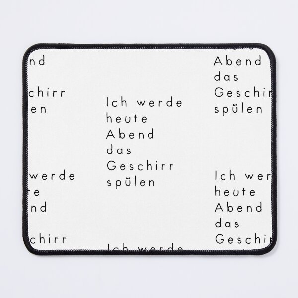 Artikelvorschau, Ich werde heute Abend das Geschirr spülen | Minimalistischer Stil | Handschriftliche Schriftart entworfen und verkauft von RM-Journey.