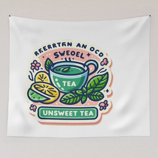 Item preview, unsweet tea with mint designed and sold by Expressions-Sel.