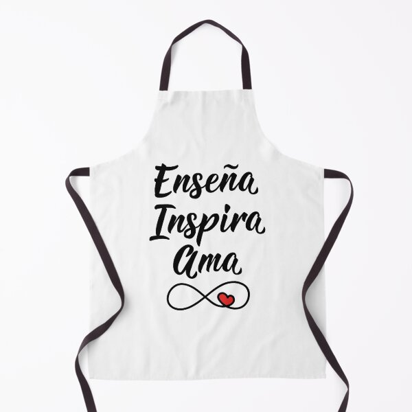 Item preview, Enseña, inspira, ama. Teach, Inspire, Love - in Spanish. designed and sold by pidzam4e.