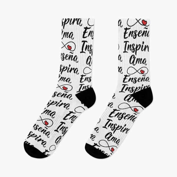 Item preview, Enseña, inspira, ama. Teach, Inspire, Love - in Spanish. designed and sold by pidzam4e.