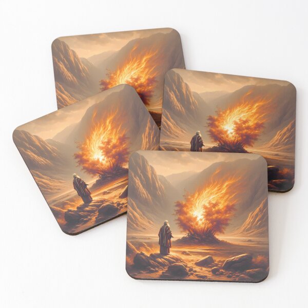Item preview, The Burning Bush: Divine Encounter designed and sold by LivingArtClips.