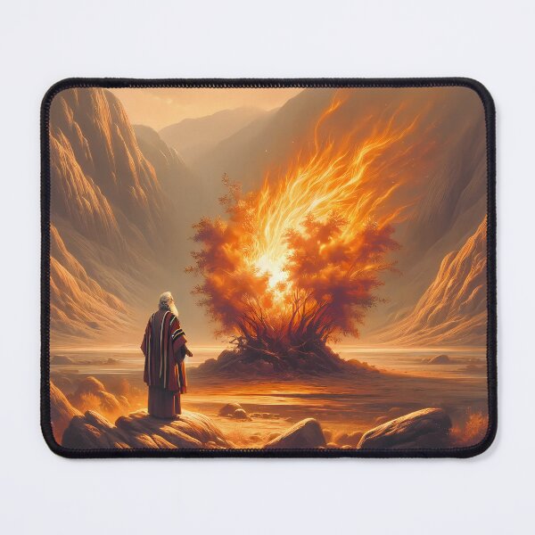 Item preview, The Burning Bush: Divine Encounter designed and sold by LivingArtClips.