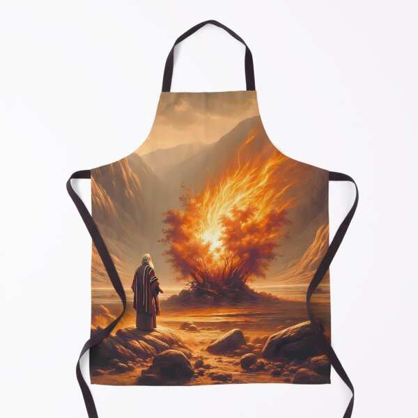 Item preview, The Burning Bush: Divine Encounter designed and sold by LivingArtClips.