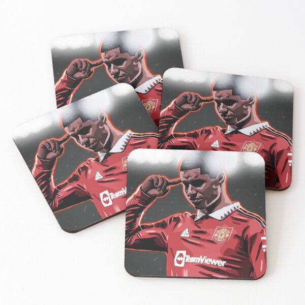 Item preview, Marcus rashford celebration drawing designed and sold by GrizzlyCollective.