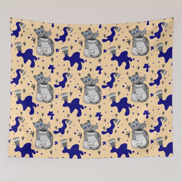 Item preview, Inky Oopsy Cats designed and sold by SquibbleDesign.