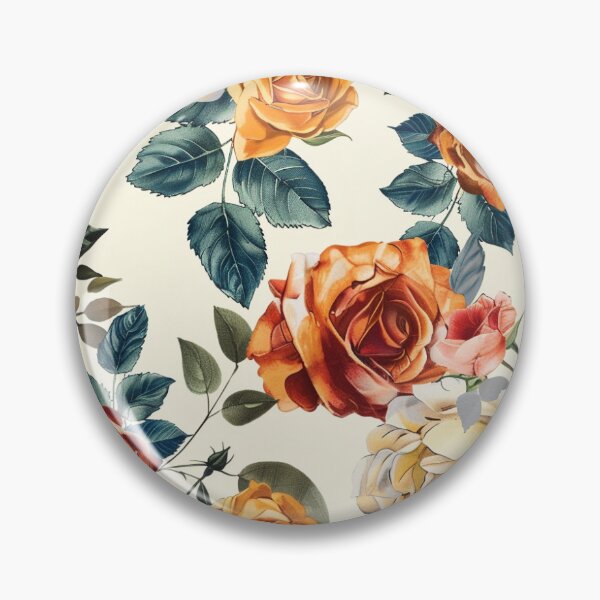 Artikelvorschau, Rose Petal Orange Floral Pattern entworfen und verkauft von DreamBackDrops.