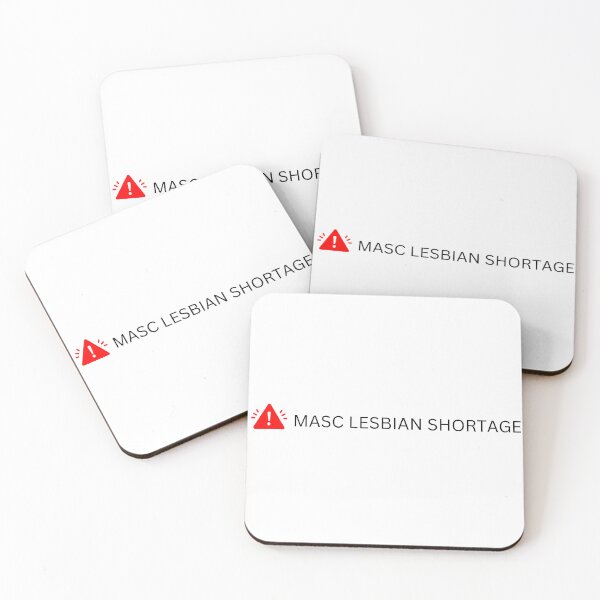 Item preview, Masc Lesbian Shortage Masculine Lesbian Shortage designed and sold by mollzfahdays.