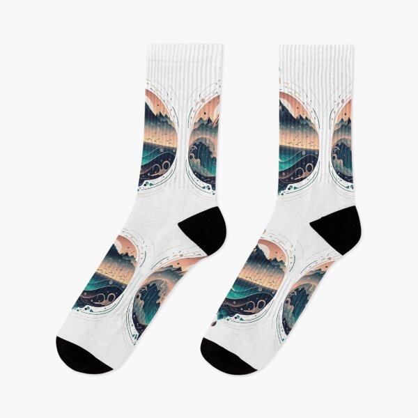 Item preview, Ocean and Mountain designed and sold by YoungMind95.