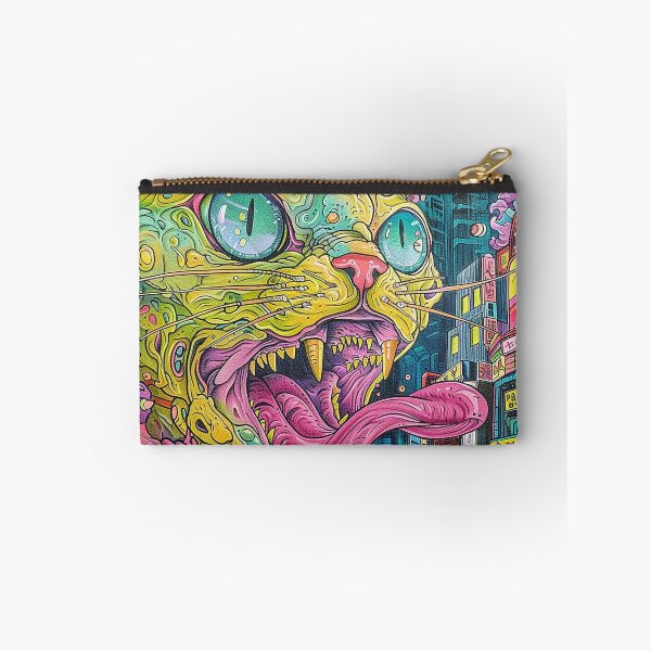Item preview, Psychedelic Cats Art designed and sold by nomiraclehere.