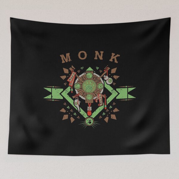 Item preview, MONK - TRIBAL CREST designed and sold by EXION CREW.
