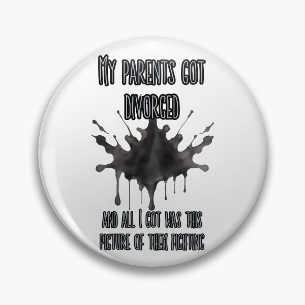 Item preview, Broken Bonds: Inkblot Reflection designed and sold by MillennialVibe.