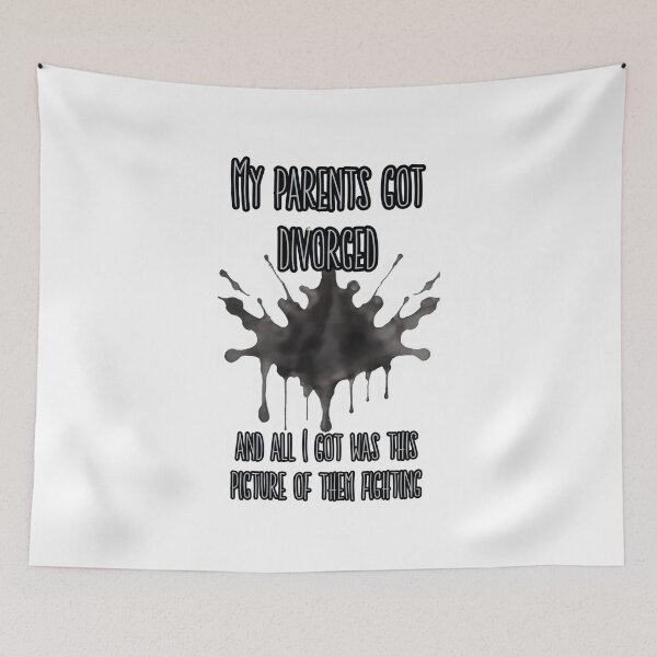 Item preview, Broken Bonds: Inkblot Reflection designed and sold by MillennialVibe.