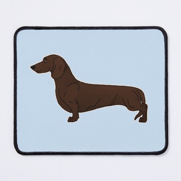 Item preview, Brown Short Coated Dachshund designed and sold by harmopiavu.