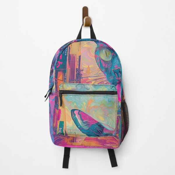 Item preview, Psychedelic Cats Art designed and sold by nomiraclehere.