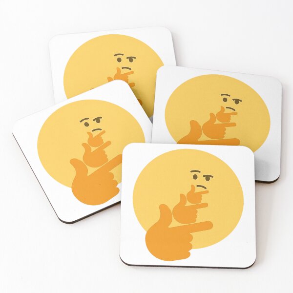 Item preview, Pondering Emoji: Contemplative Expressions in Modern Meme Culture designed and sold by mr-meme.