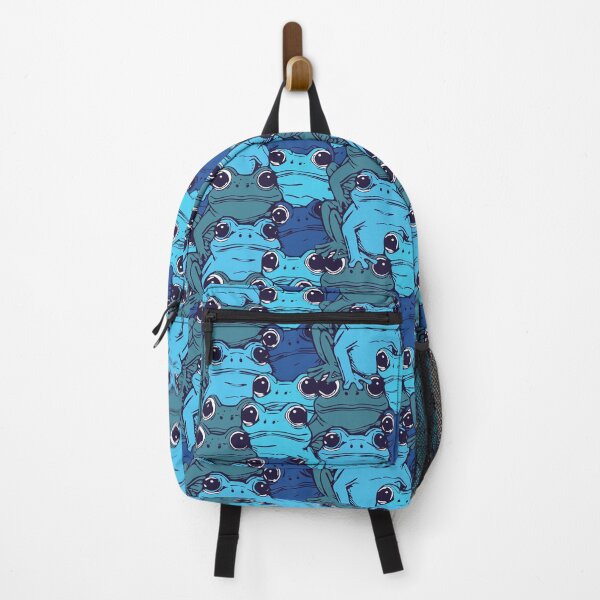 Item preview, Leapin Froggy Delight Extreme Blue designed and sold by Claudia S. Design.