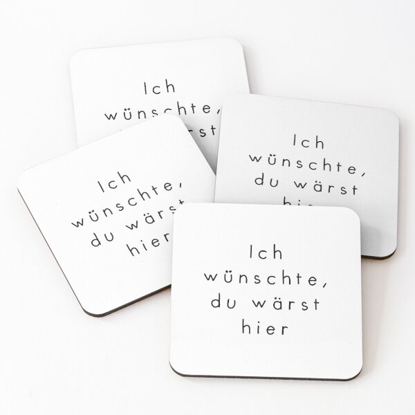 Item preview, Ich wünschte, du wärst hier | Minimalist Style | Handwritten Font designed and sold by RM-Journey.