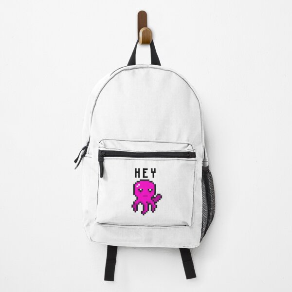 Item preview, The Awkward Wave Purple Pixel Octopus designed and sold by EWNDesigns.