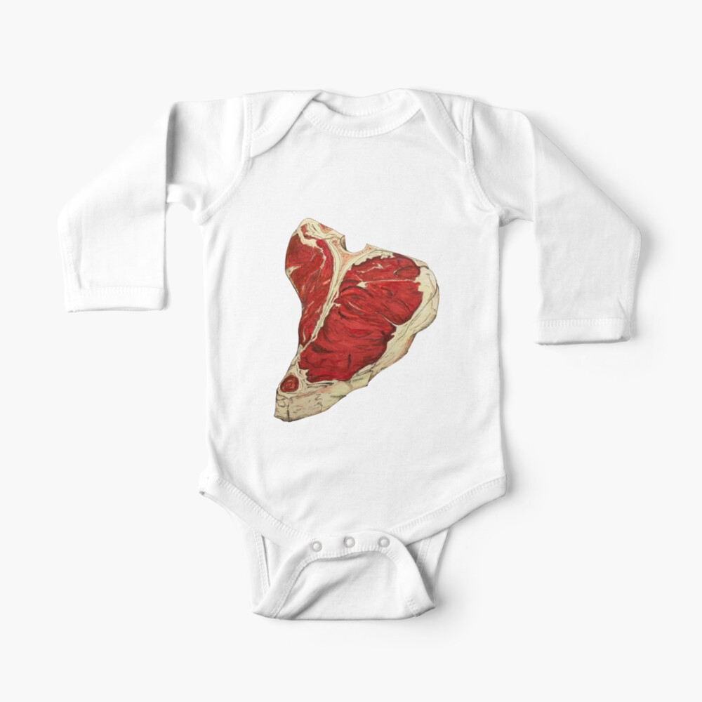 Juicy T Bone Baby One Piece By Ratandcrow Redbubble