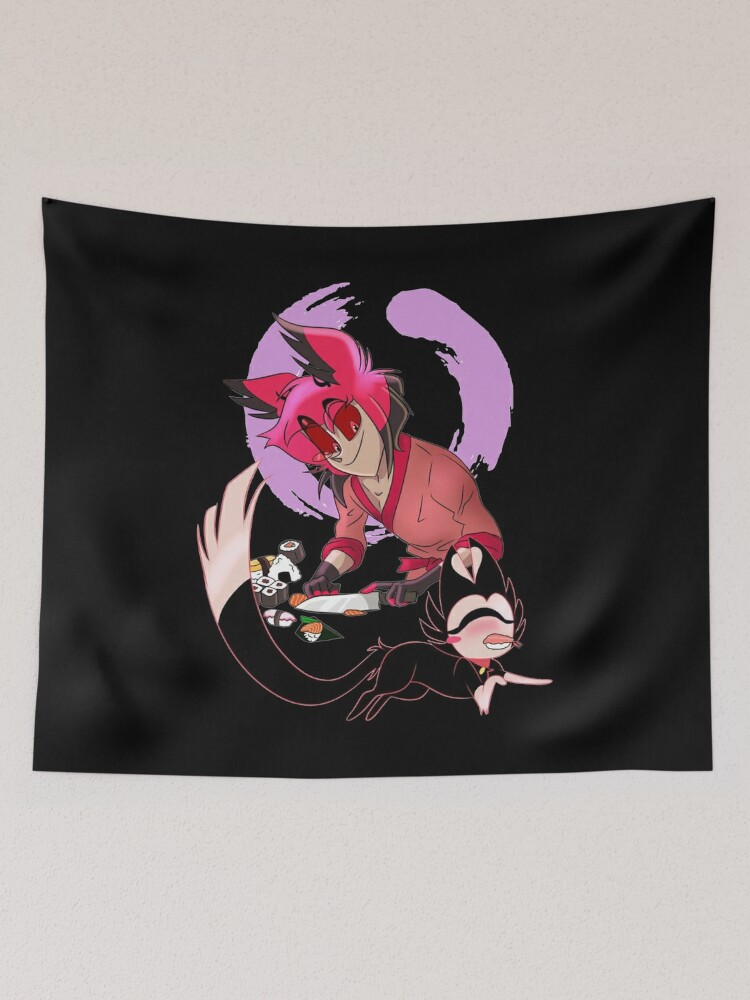 Alastor Hazbin Hotel Tapestry, Hazbin Hotel Home Decor sold by Phillie ...