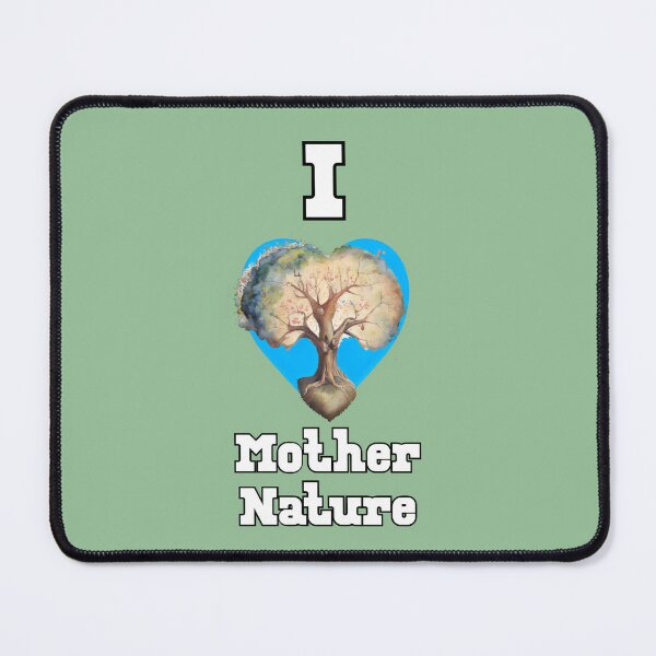 Item preview, "I Heart Mother Nature": Heart-shaped Tree Design designed and sold by MillennialVibe.