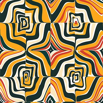 Artwork thumbnail, Dynamic Geometric Pattern by DreamBackDrops