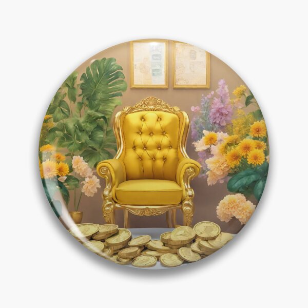 Item preview, Copy of Millionnaire lifestyle, gold coins, flowers and lanterns  designed and sold by Sugar Wisdom .
