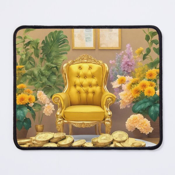 Item preview, Copy of Millionnaire lifestyle, gold coins, flowers and lanterns  designed and sold by Sugar Wisdom .