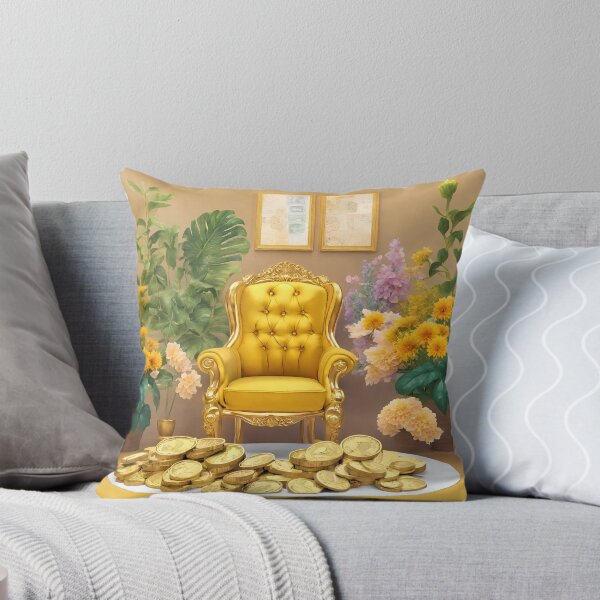 Item preview, Copy of Millionnaire lifestyle, gold coins, flowers and lanterns  designed and sold by Sugar Wisdom .