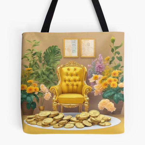 Item preview, Copy of Millionnaire lifestyle, gold coins, flowers and lanterns  designed and sold by Sugar Wisdom .