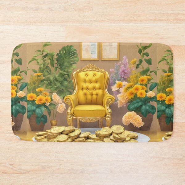 Item preview, Copy of Millionnaire lifestyle, gold coins, flowers and lanterns  designed and sold by Sugar Wisdom .