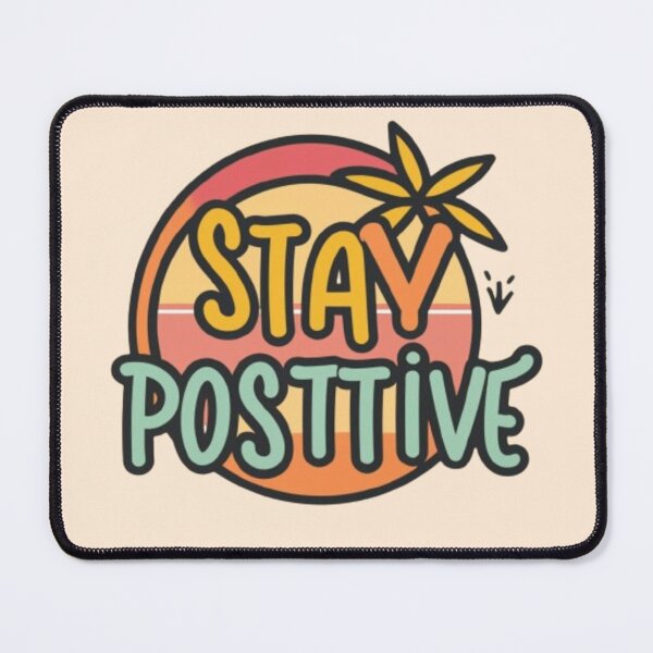 Item preview, stay positive stay retro designed and sold by martin max.
