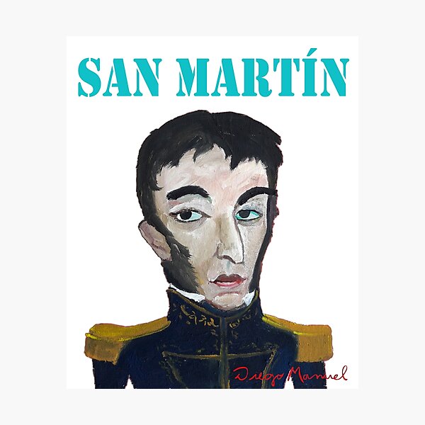 Item preview, San Martín designed and sold by Diego Manuel Rodriguez.