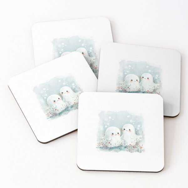 Item preview, Blushing Nature Spirits - Ghosts designed and sold by MedvedMagazine.
